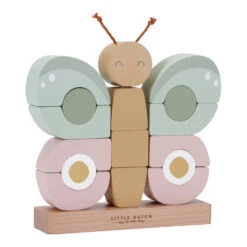 Little Dutch Flowers & Butterflies Stapelblokken Vlinder -Little Dutch 1992896 a7b4db1d