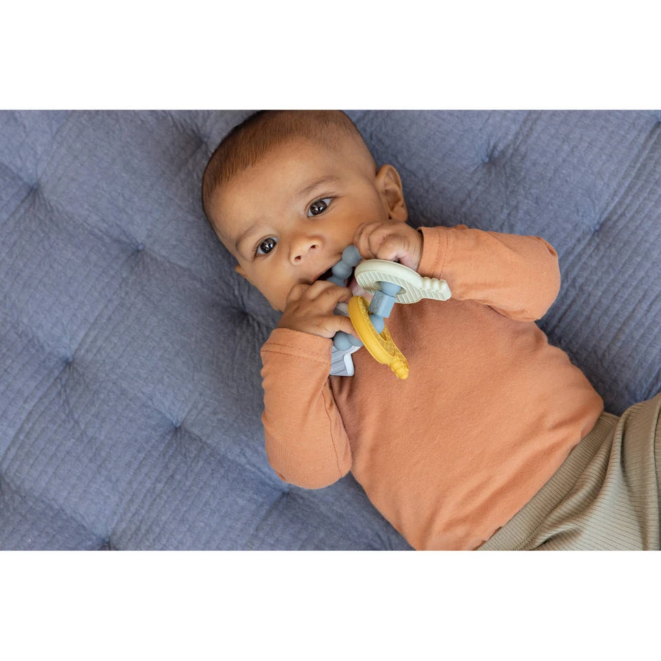 Little Dutch Sleutelbos Bijtspeeltje - Blauw 5 Little Dutch Sleutelbos Bijtspeeltje - Blauw - Afbeelding 3