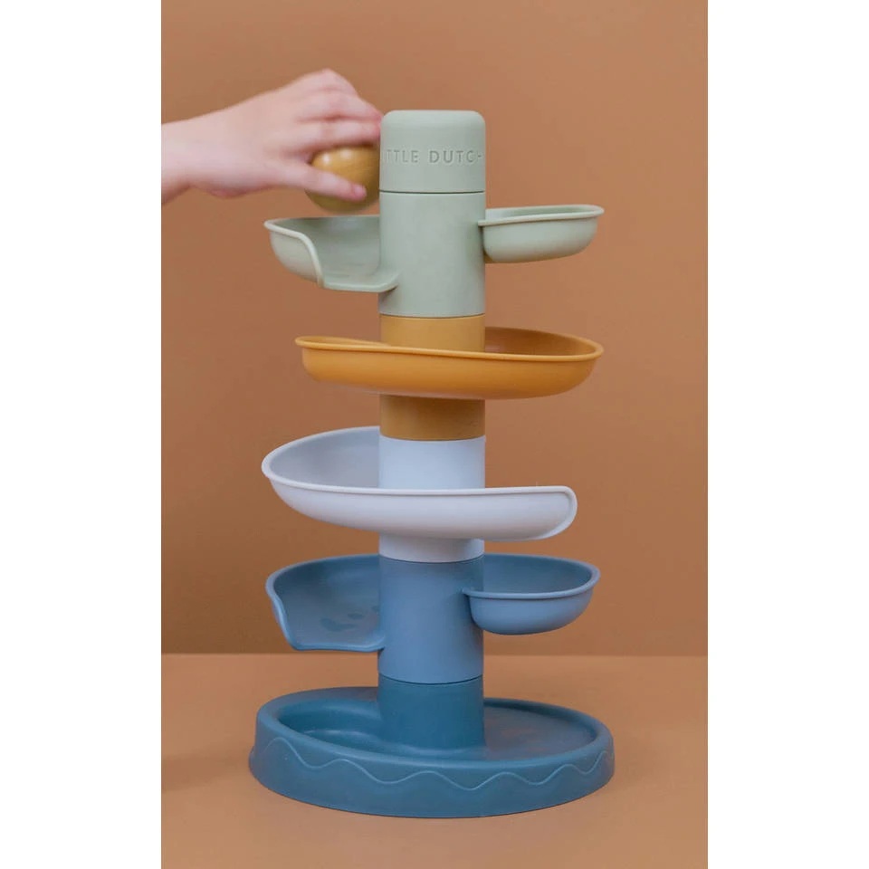 Little Dutch Spiraaltoren - Blauw 5 Little Dutch Spiraaltoren - Blauw - Afbeelding 3