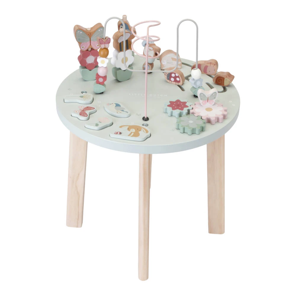 Little Dutch Flowers En Butterflies Activiteitentafel 3 Little Dutch Flowers En Butterflies Activiteitentafel
