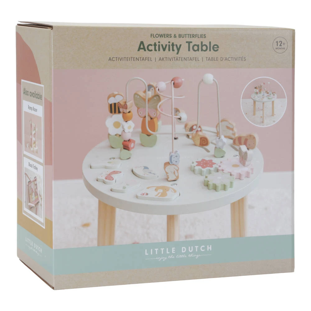 Little Dutch Flowers En Butterflies Activiteitentafel 4 Little Dutch Flowers En Butterflies Activiteitentafel - Afbeelding 2