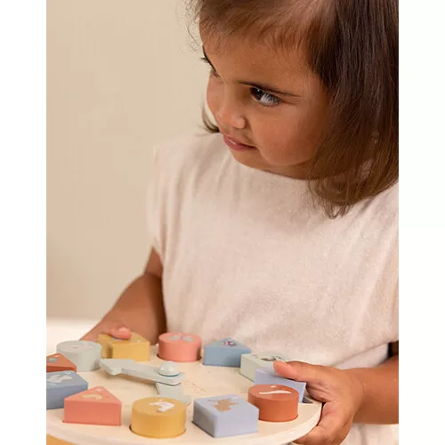 Little Dutch Educatieve Puzzelklok 6 Little Dutch Educatieve Puzzelklok - Afbeelding 4