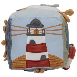 Little Dutch Activiteitenkubus Soft - Sailors Bay -Little Dutch ld8609 little dutch activiteitenkubus soft sailors bay ilovespeelgoed.nl3