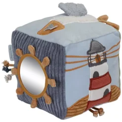 Little Dutch Activiteitenkubus Soft - Sailors Bay -Little Dutch ld8609 little dutch activiteitenkubus soft sailors bay ilovespeelgoed.nl4