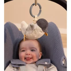 Little Dutch Knuffelvogel Bibberpopje - Sailors Bay -Little Dutch ld8613 little dutch knuffelvogel bibberpopje sailors bay ilovespeelgoed.nl6