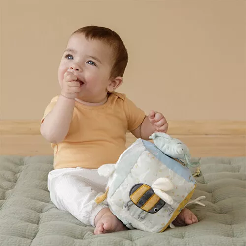 Little Dutch Activiteitenkubus Soft - Little Goose 7 Little Dutch Activiteitenkubus Soft - Little Goose - Afbeelding 5