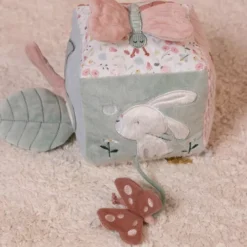 Little Dutch Activiteitenkubus Soft - Flowers & Butterflies -Little Dutch little dutch activiteitenkubus soft flowers butterflies 4