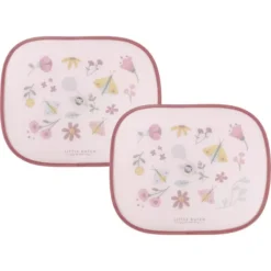 Little Dutch Auto Zonneschermen Flowers & Butterflies - 2st