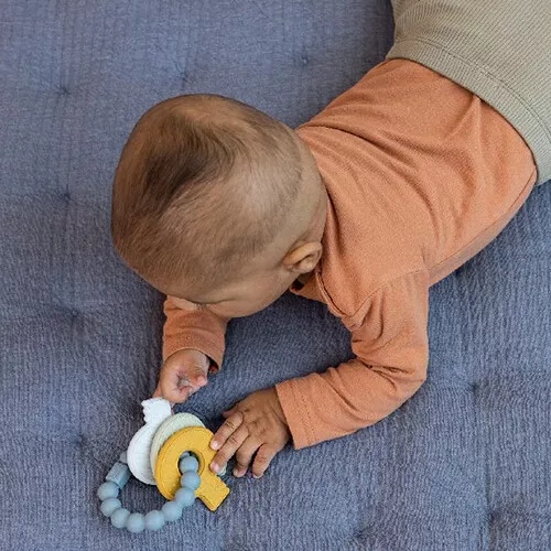 Little Dutch Bijtring Sleutelbos Blauw 5 Little Dutch Bijtring Sleutelbos Blauw - Afbeelding 3