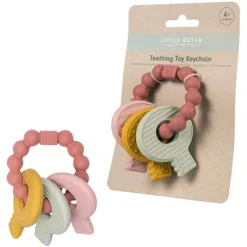 Little Dutch Bijtring Sleutelbos Roze -Little Dutch little dutch bijtring sleutelbos roze 1