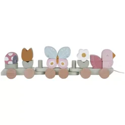 Little Dutch Blokkentrein Flowers & Butterflies