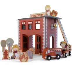Little Dutch Brandweerkazerne - 12-delig -Little Dutch little dutch brandweerkazerne 12 delig 4