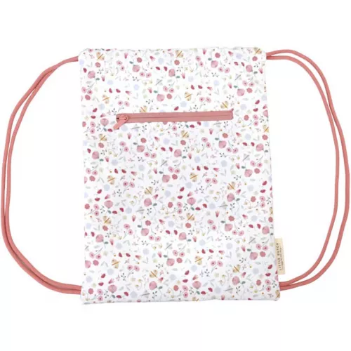 Little Dutch Gymtas Met Trekkoord - Flowers & Butterflies - Afbeelding 2