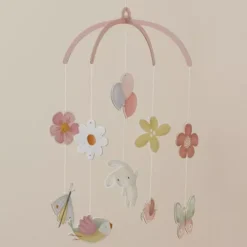 Little Dutch Mobiel - Flowers & Butterflies -Little Dutch little dutch kartonnen mobiel flowers butterflies 2