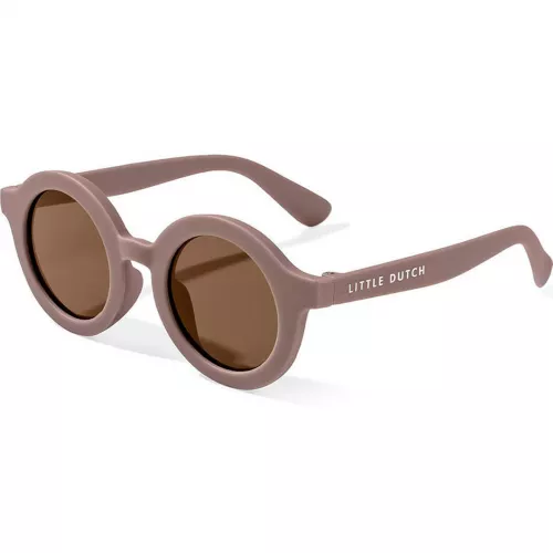 Little Dutch Kinderzonnebril Rond - Mauve 4 Little Dutch Kinderzonnebril Rond - Mauve - Afbeelding 2