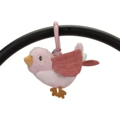 Little Dutch Knuffelvogel Bibberpopje - Flowers & Butterflies -Little Dutch little dutch knuffelvogel bibberpopje flowers butterflies 2