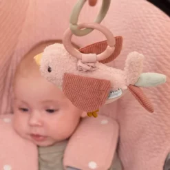 Little Dutch Knuffelvogel Bibberpopje - Flowers & Butterflies -Little Dutch little dutch knuffelvogel bibberpopje flowers butterflies 6