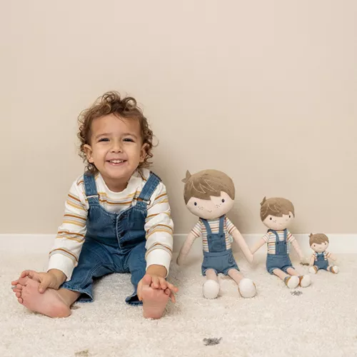 Little Dutch Lappenpop Jim - Tuinpak - 35 Cm 4 Little Dutch Lappenpop Jim - Tuinpak - 35 Cm - Afbeelding 2