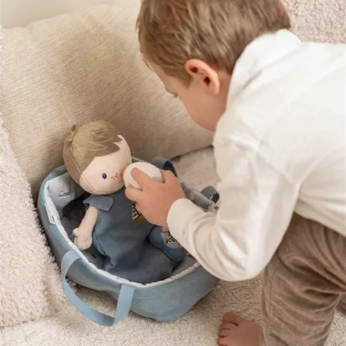 Little Dutch Lappenpop Met Reiswieg Jim - Sailors Bay - 24 Cm - Afbeelding 6