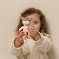 Little Dutch Lappenpop Rosa - Lichtroze - 10 Cm -Little Dutch little dutch lappenpop rosa lichtroze 10 cm1