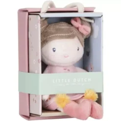 Little Dutch Lappenpop Rosa - Lichtroze - 10 Cm -Little Dutch little dutch lappenpop rosa lichtroze 10 cm4