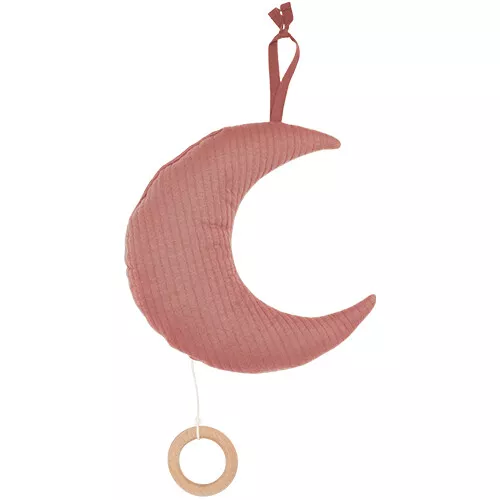 Little Dutch Muziekdoosje Maan - Pure - Pink Blush