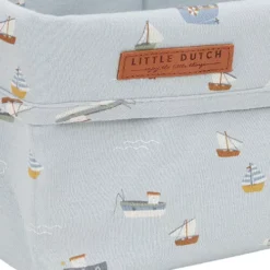 Little Dutch Opbergmand Sailors Bay - Blue -Little Dutch little dutch opbergmand sailors bay blue
