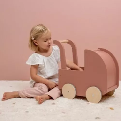 Little Dutch Poppenwagen Flowers & Butterflies 6 Little Dutch Poppenwagen Flowers & Butterflies - Afbeelding 4