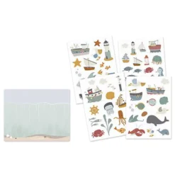 Little Dutch Raamstickers Sailors Bay -Little Dutch little dutch raamstickers sailors bay 2