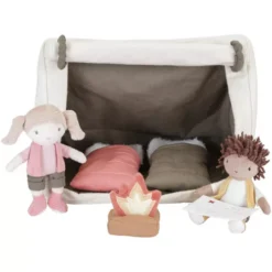 Little Dutch Speelset Met Lappenpoppen - Camping