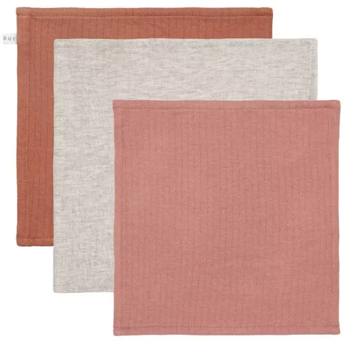 Little Dutch Spuugdoekjes Pure Olive - Grey - Pure Pink Blush - 3st