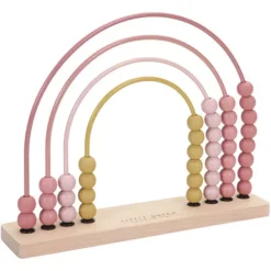Little Dutch Telraam Regenboog - Pink