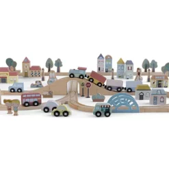 Little Dutch Treinbaan Xxl Starterskit - 108-delig -Little Dutch little dutch treinbaan xxl starterskit 108 delig 3