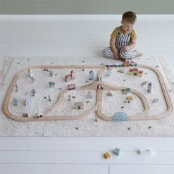 Little Dutch Treinbaan Xxl Starterskit - 108-delig -Little Dutch little dutch treinbaan xxl starterskit 108 delig 5