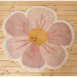 Little Dutch Vloerkleed Bloem - Ø 110 Cm -Little Dutch little dutch vloerkleed bloem 110 cm 3