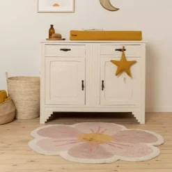 Little Dutch Vloerkleed Bloem - Ø 110 Cm -Little Dutch little dutch vloerkleed bloem 110 cm 4