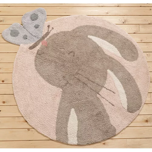 Little Dutch Vloerkleed Konijn - 110x100 Cm 5 Little Dutch Vloerkleed Konijn - 110x100 Cm - Afbeelding 3