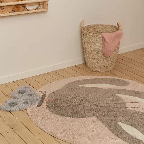 Little Dutch Vloerkleed Konijn - 110x100 Cm 4 Little Dutch Vloerkleed Konijn - 110x100 Cm - Afbeelding 2
