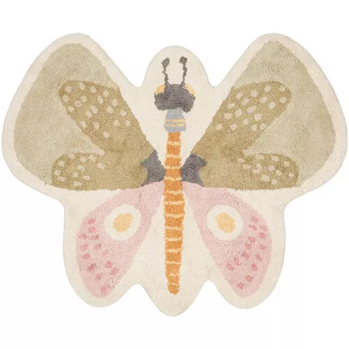 Little Dutch Vloerkleed Vlinder - 110x94 Cm 3 Little Dutch Vloerkleed Vlinder - 110x94 Cm