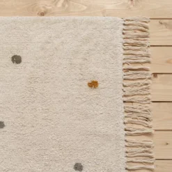 Little Dutch Vloerkleed Dot - Mixed Blue - 170x120 Cm -Little Dutch little dutch vloerkleed dot mixed blue 170x120 cm 1