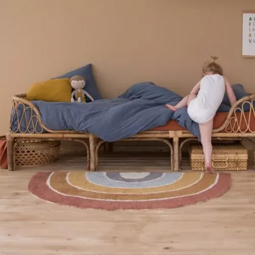 Little Dutch Vloerkleed Rainbow - Pure & Nature - 130x80 Cm - Afbeelding 3