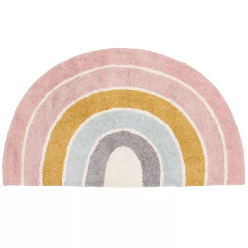 Little Dutch Vloerkleed Rainbow - Pure Pink - 130x80 Cm