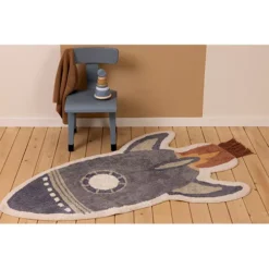Little Dutch Vloerkleed Raket - 130x80 Cm 8 Little Dutch Vloerkleed Raket - 130x80 Cm -Little Dutch little dutch vloerkleed raket 130x80 cm 3